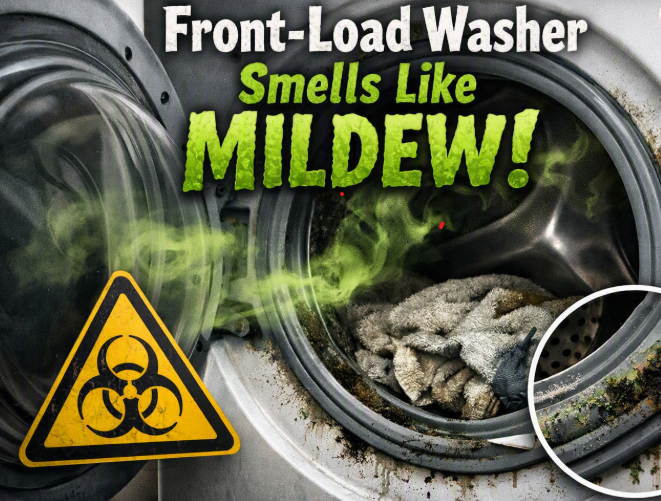 Discover why your front‑load washer smells like mildew and learn easy